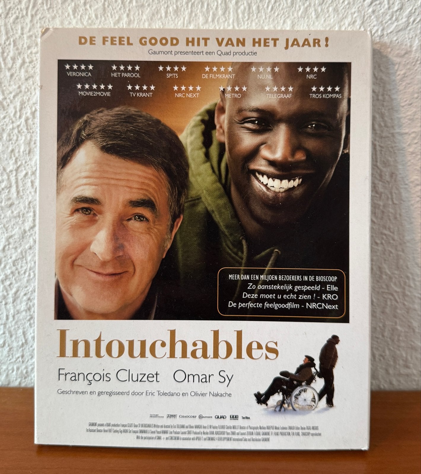 Intouchables Blu-ray, Waargebeurd drama, Nederlands, Ophalen of Verzenden, Zo goed als nieuw