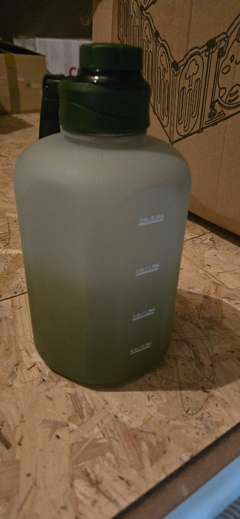 Drinkfles 2 Liter Groot Sport Water Bidon, Ophalen
