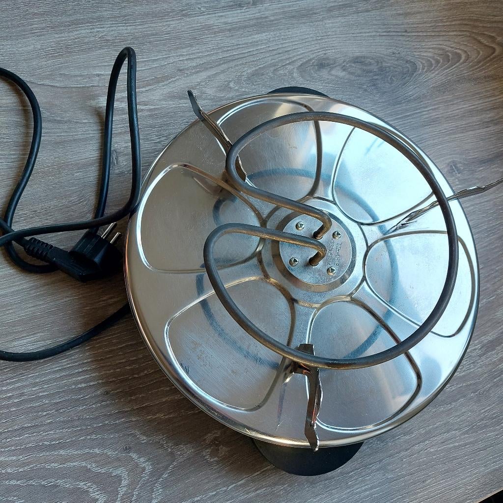 Gourmetstel raclette grill Tristar 6 pannetjes handleiding, Witgoed en Apparatuur, Gourmetstellen, Ophalen of Verzenden, Zo goed als nieuw
