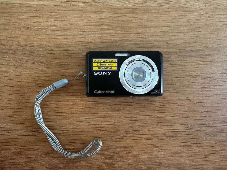 Sony Cybershot DSC-W180 10.1 megapixel, Ophalen of Verzenden, Zo goed als nieuw, Sony, 8 keer of meer