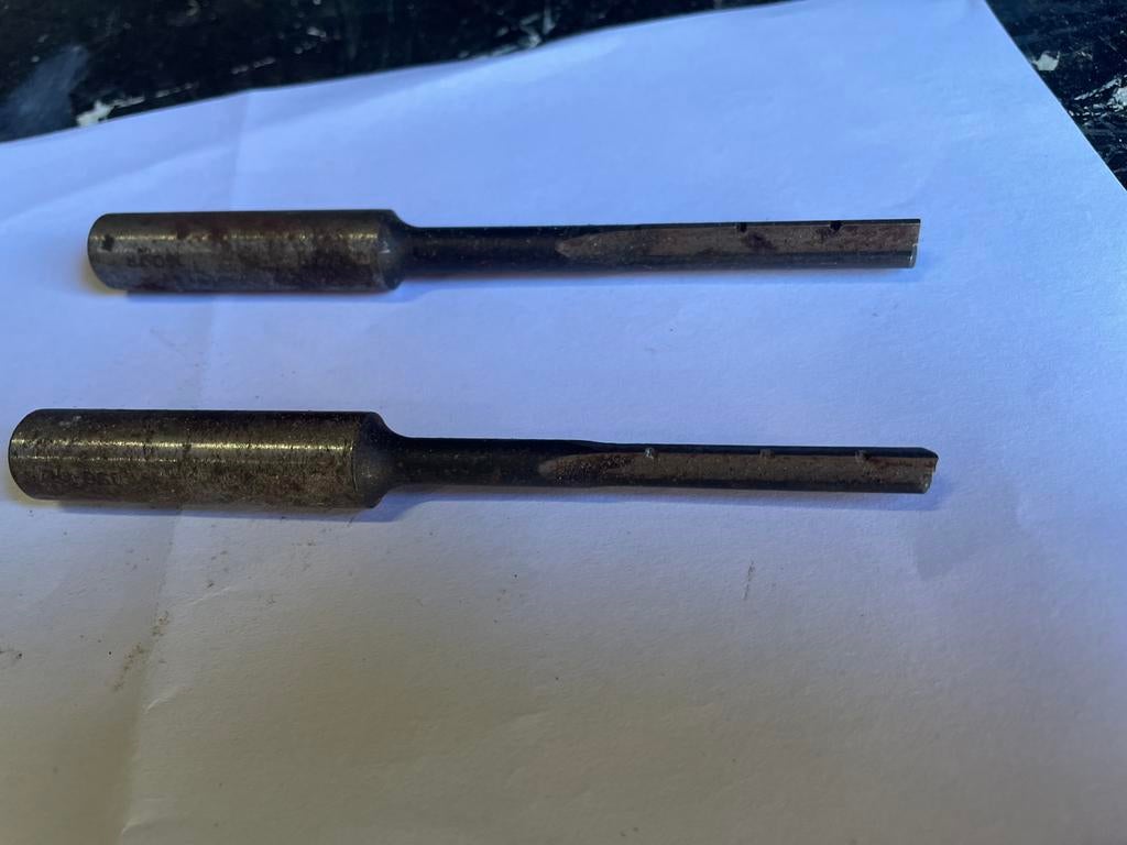 Langgat boten 6 en 8 mm, Ophalen of Verzenden, Zo goed als nieuw, Metaaldraaibank