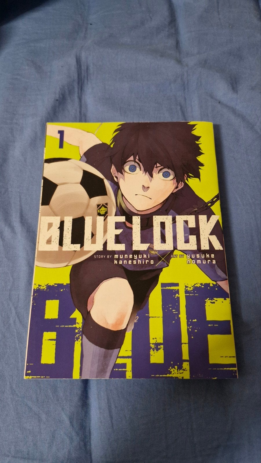 Blue Lock Deel 1 Manga, Boeken, Ophalen of Verzenden, Zo goed als nieuw, Muneyuki Kaneshiro, Amerika