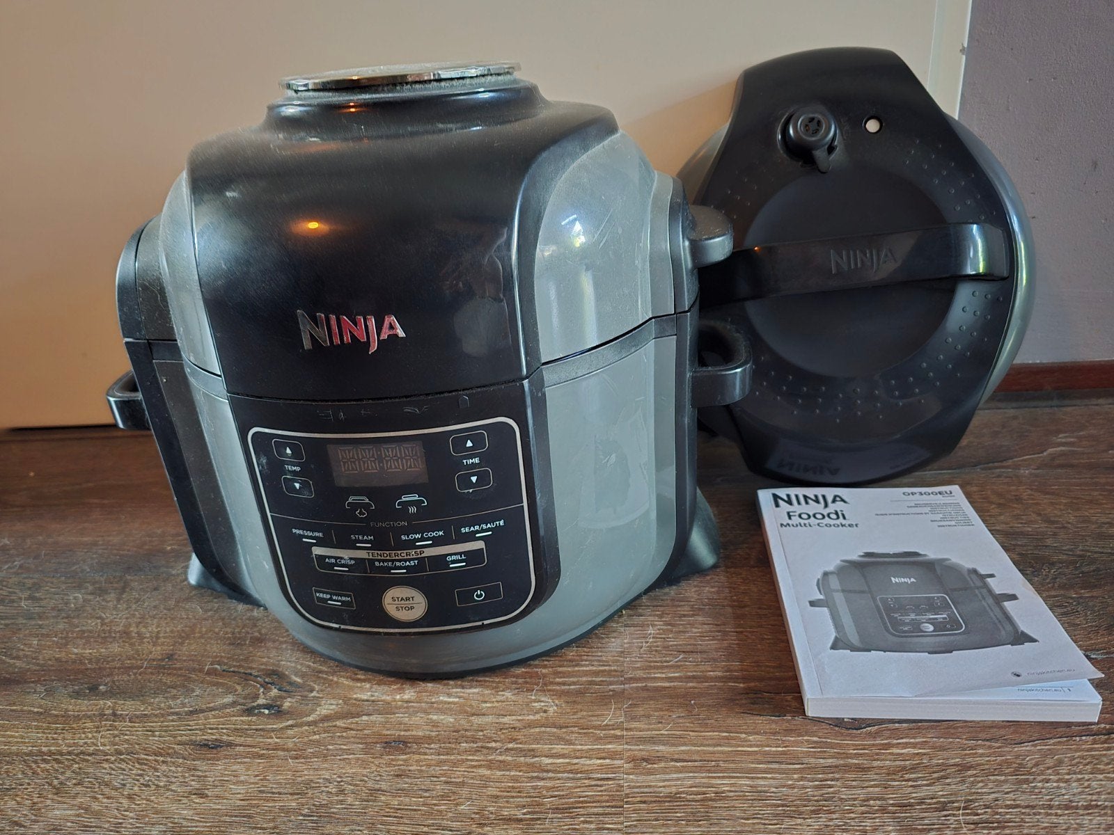 Ninja foodi multi-cooker, Ophalen