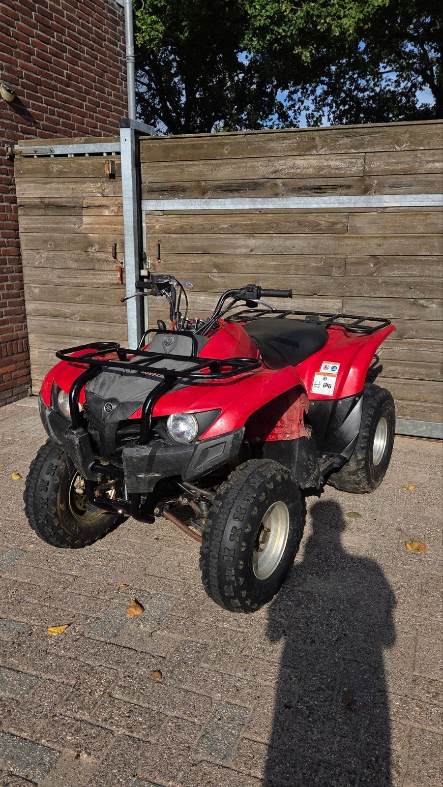 Yamaha Grizzly 300 Quad, Ophalen, Gebruikt