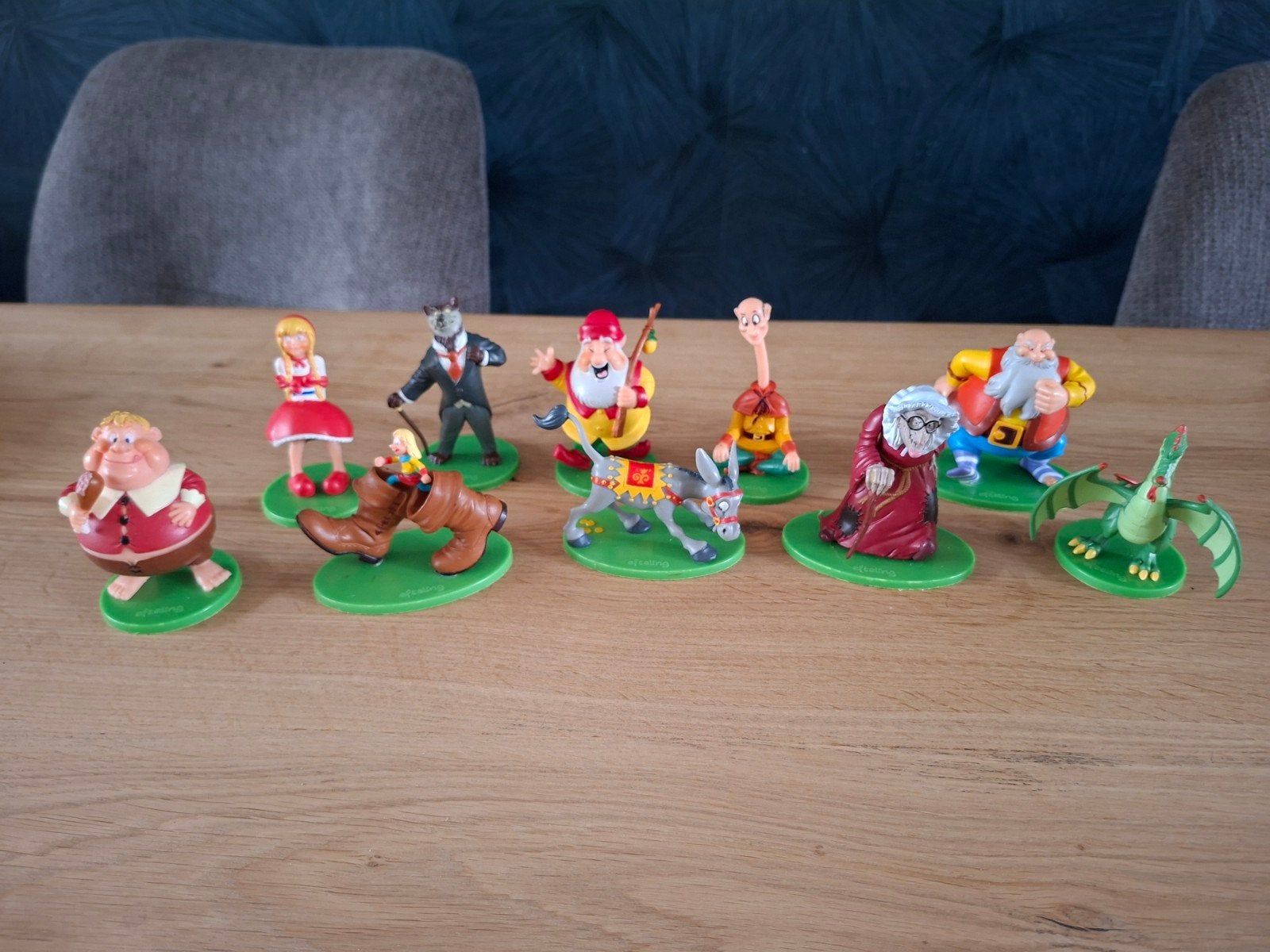 Efteling figuren (Super de Boer), Ophalen of Verzenden, Gebruikt, Beeldje of Poppetje