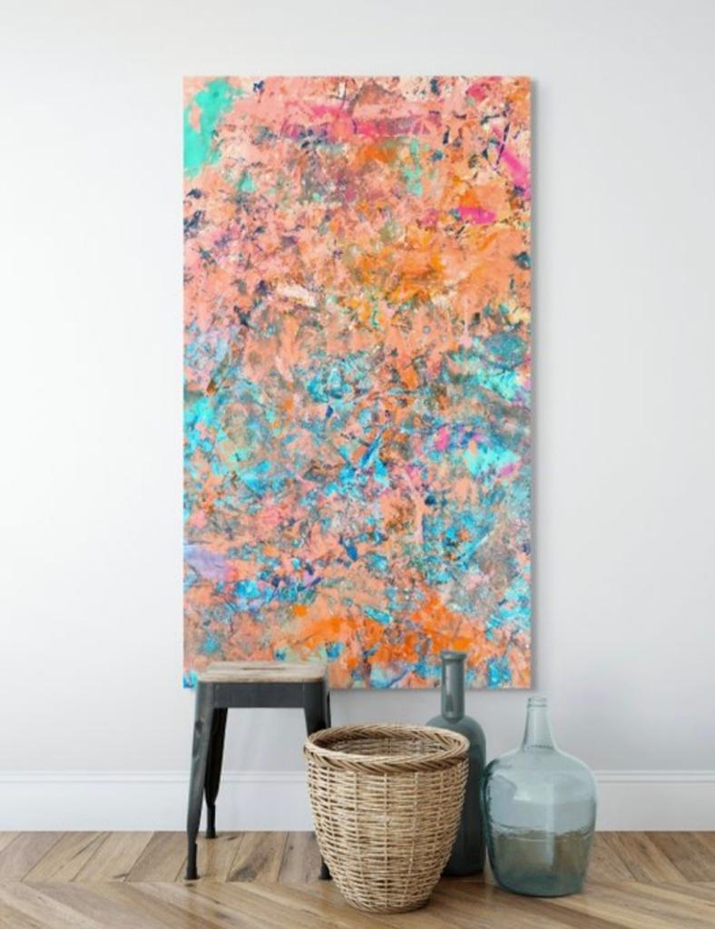 Schilderij Romantic Sunset 160x95 cm op canvas - van Jagoner, Ophalen of Verzenden