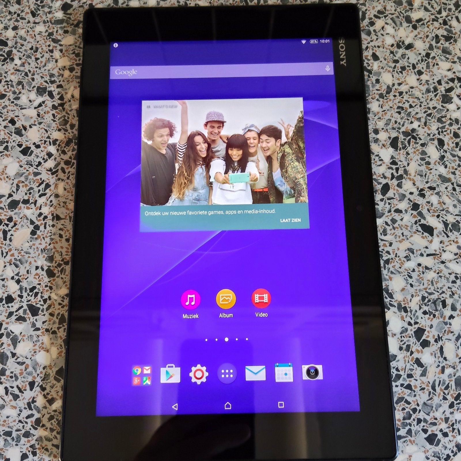 Sony Eperia z1.  tablet 10 inch, Ophalen, Gebruikt, 10 inch, 16 GB
