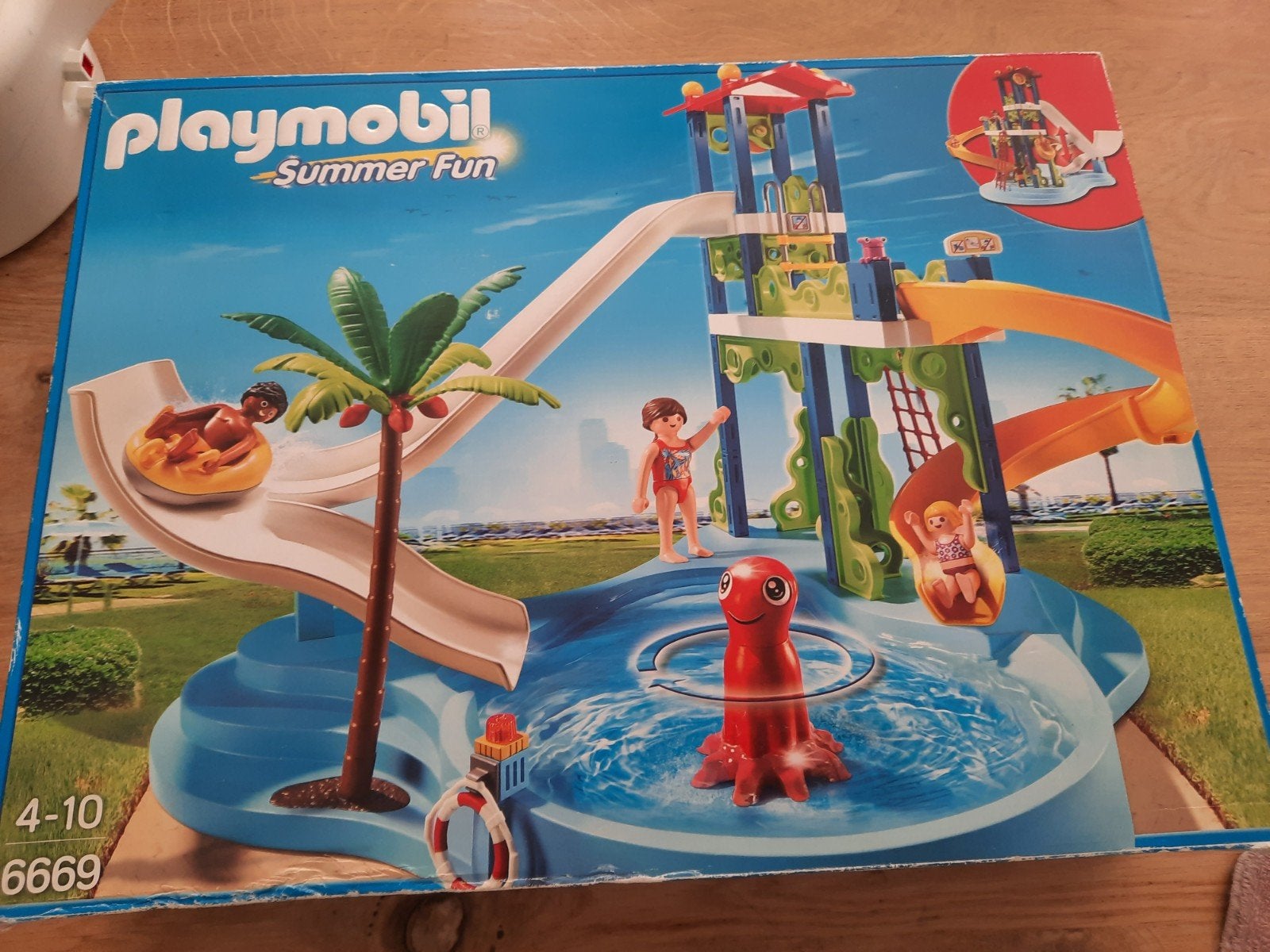 Te koop complete set Playmobile zwemparadijs, Ophalen of Verzenden, Zo goed als nieuw, Complete set, Overige typen