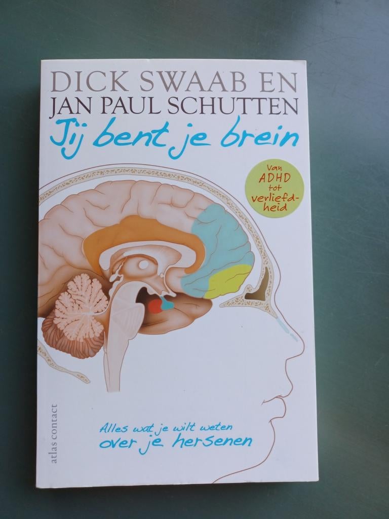Jij bent je brein Dick Swaab, Ophalen of Verzenden, Gelezen, Dick Swaab, Jan Paul Schutten, Non-fictie