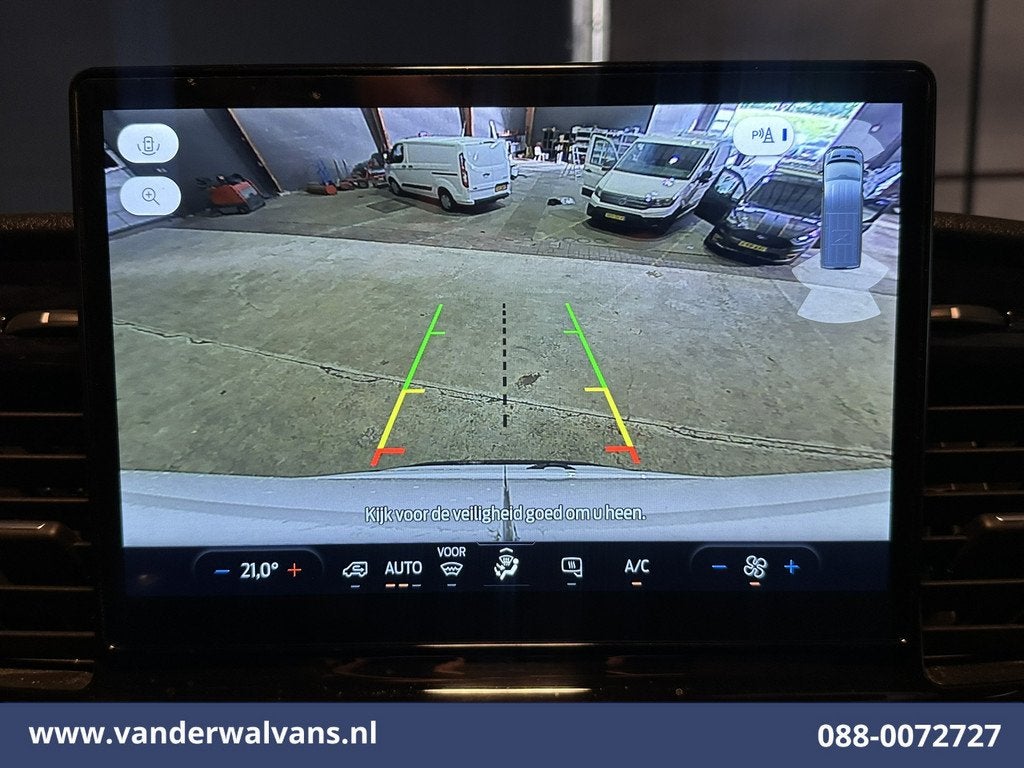 Ford Transit 2.0 TDCI 130pk L3H3 Euro6 Airco | Camera | Appl, Auto's, Voorwielaandrijving, Stof, 4 cilinders, Wit