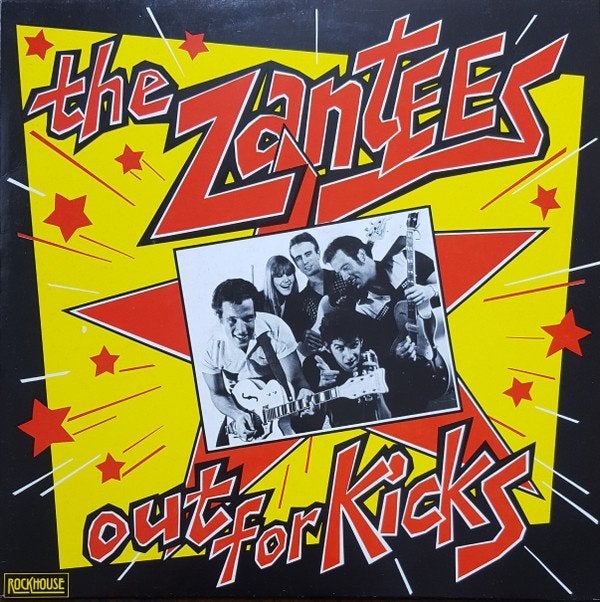 the zantees / out for kicks - rockabilly/garage/punk, LP, Gebruikt, Verzenden, 12 inch