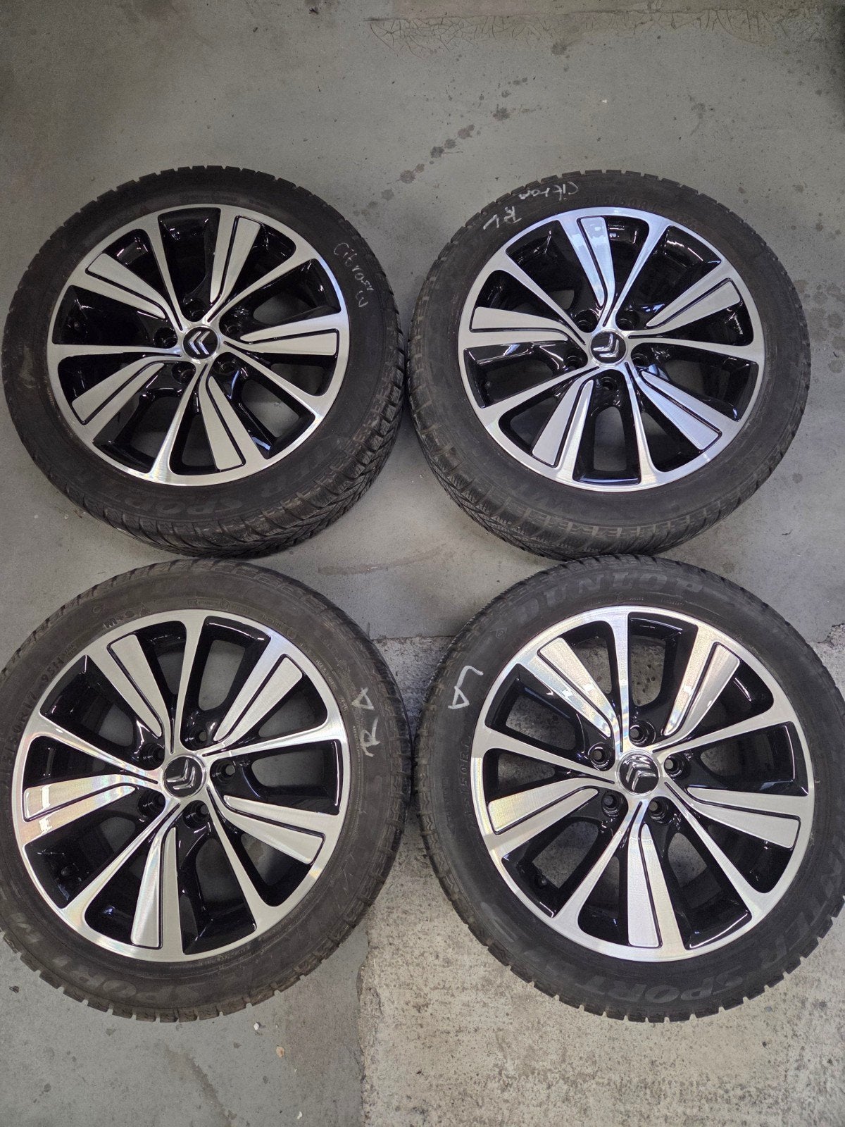 Citroen velgen, Ophalen, Banden en Velgen, 17 inch, Winterbanden