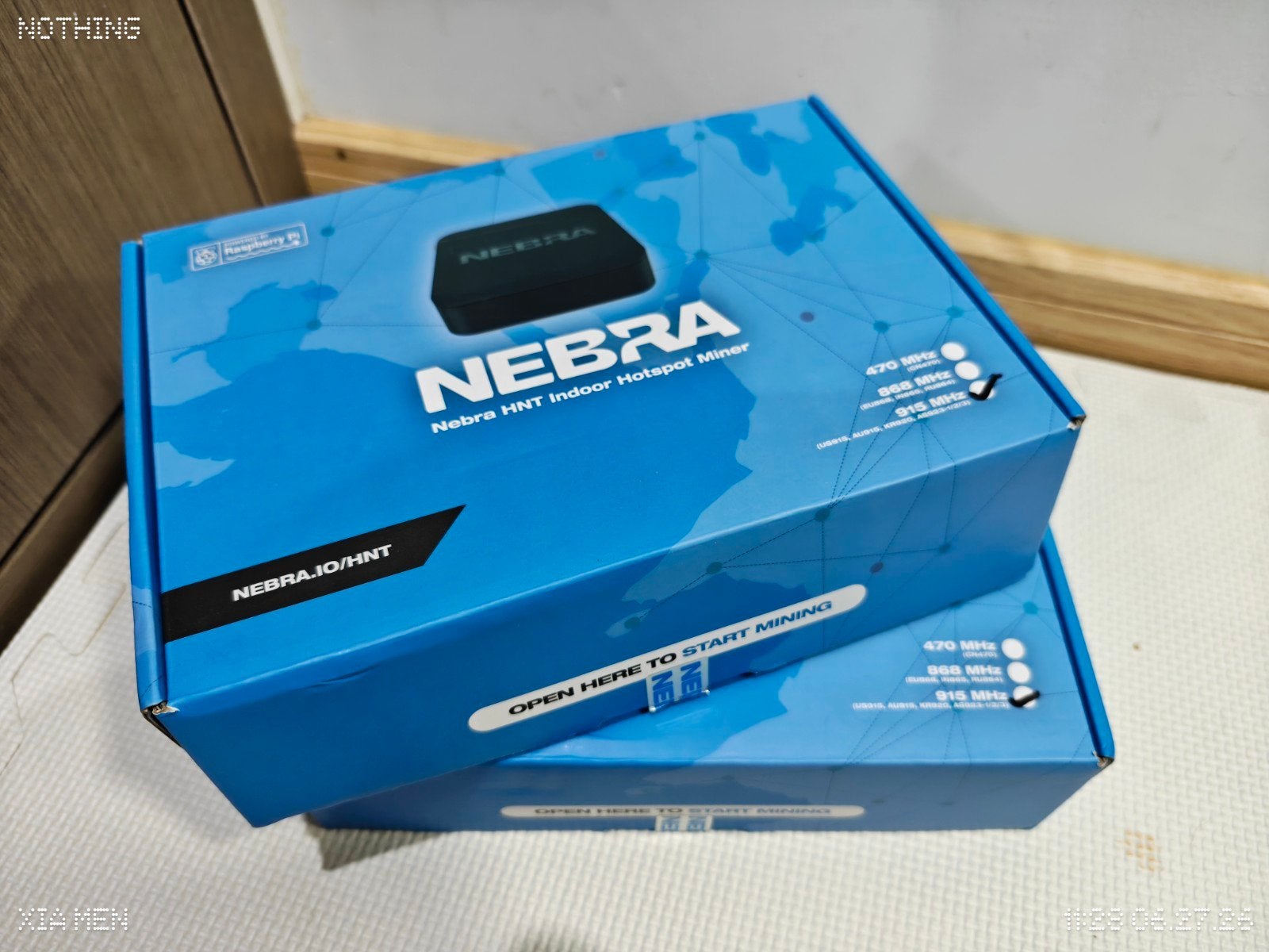 Nebra HNT Indoor Hotspot Miner 915MHz - Complete Set, Computers en Software, Overige Computers en Software, Ophalen of Verzenden