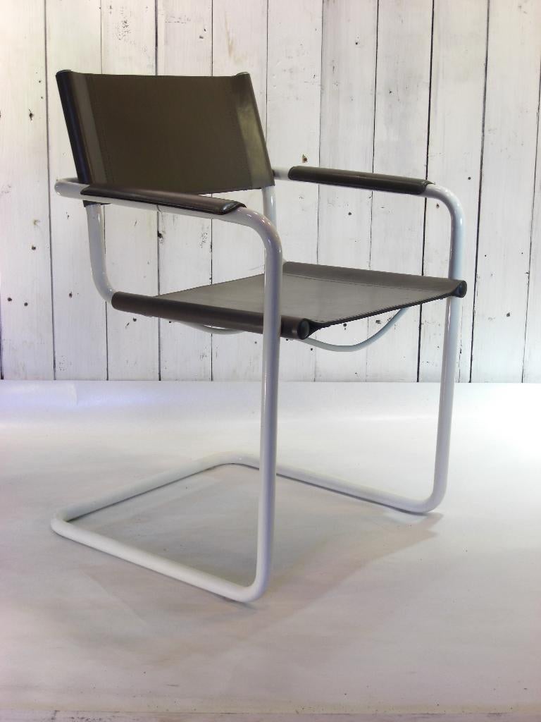 6 x Matteo Grassi stoelen Marcel Breuer chairs mg5, Ophalen, Gebruikt, Bruin, Gispen