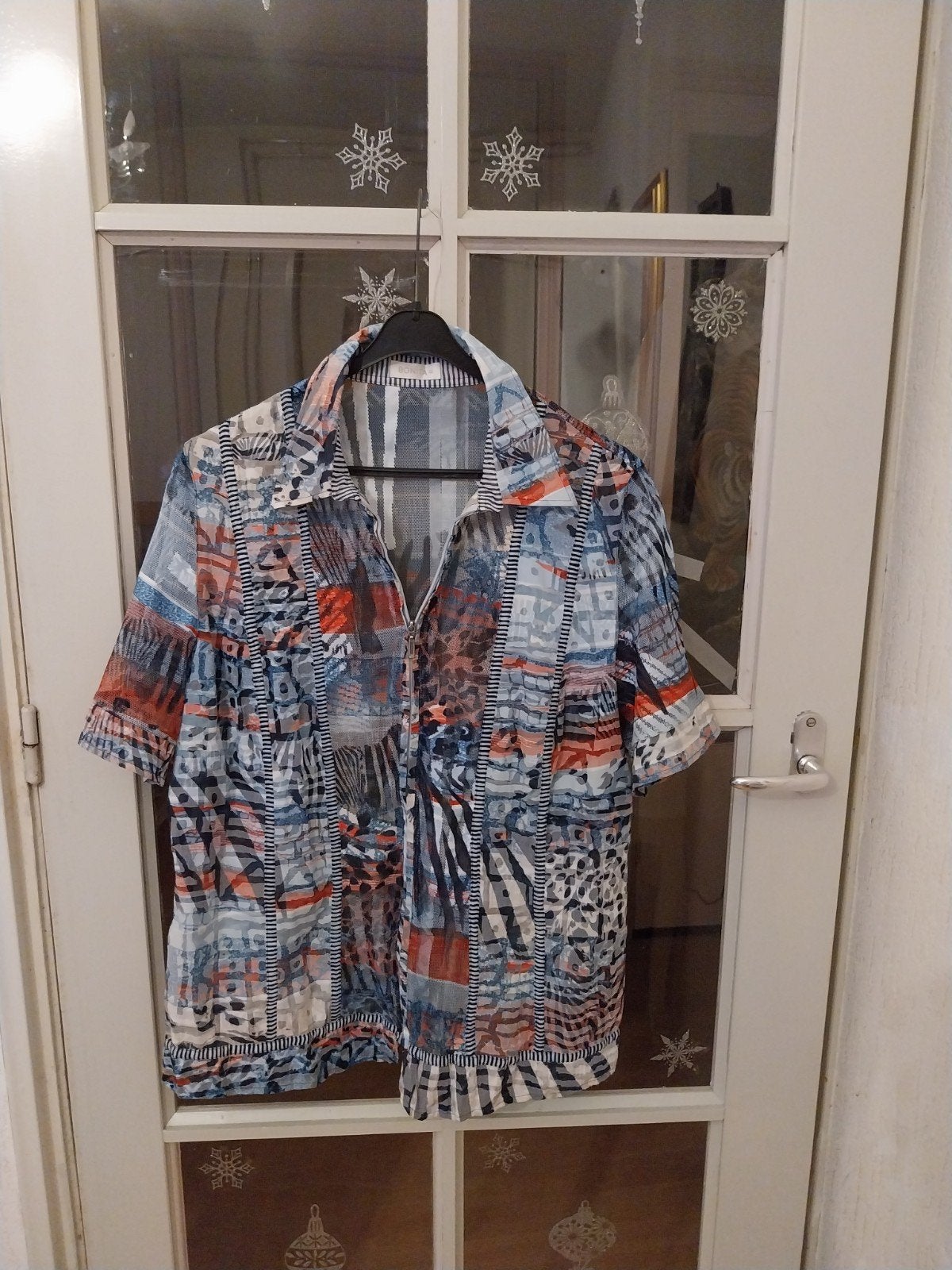 Bonita blouse met print, maat 46/48 (XL), Meerkleurig, Maat 46/48 (XL) of groter, Bonita, Ophalen of Verzenden