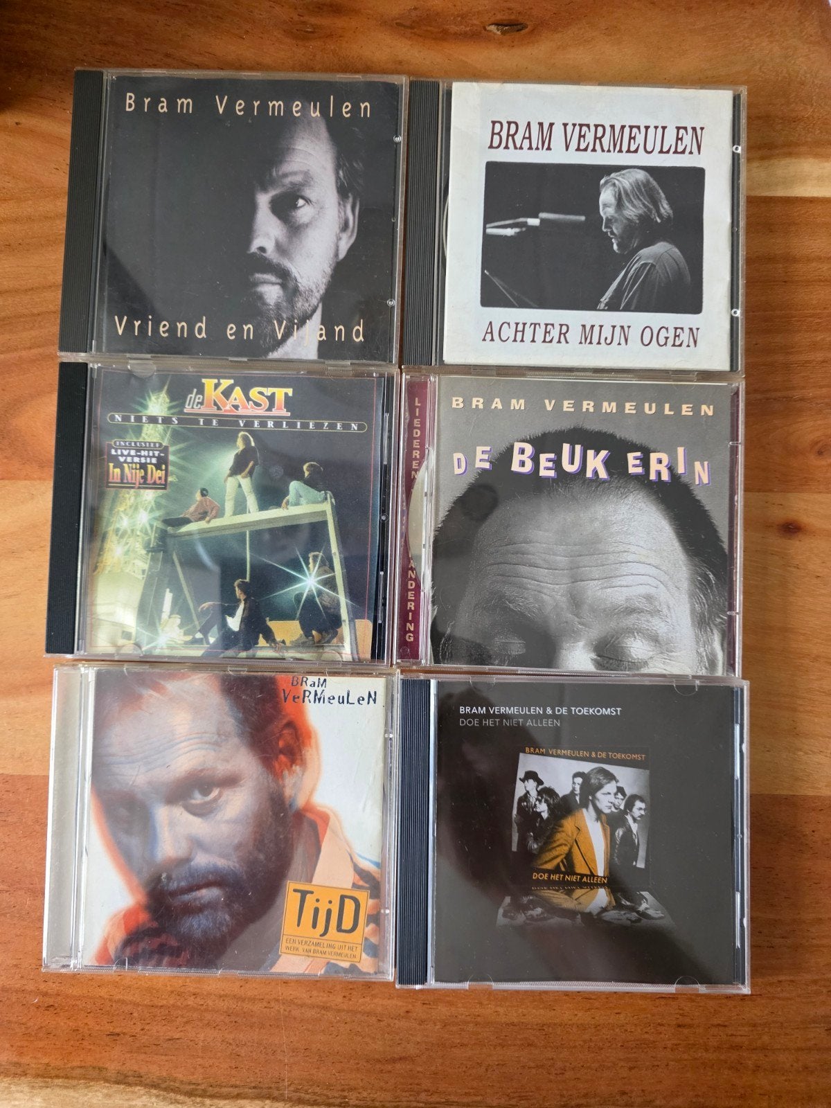 Bram Vermeulen CD collectie - 6 albums, Ophalen of Verzenden, Gebruikt, Album, Inclusief doosje