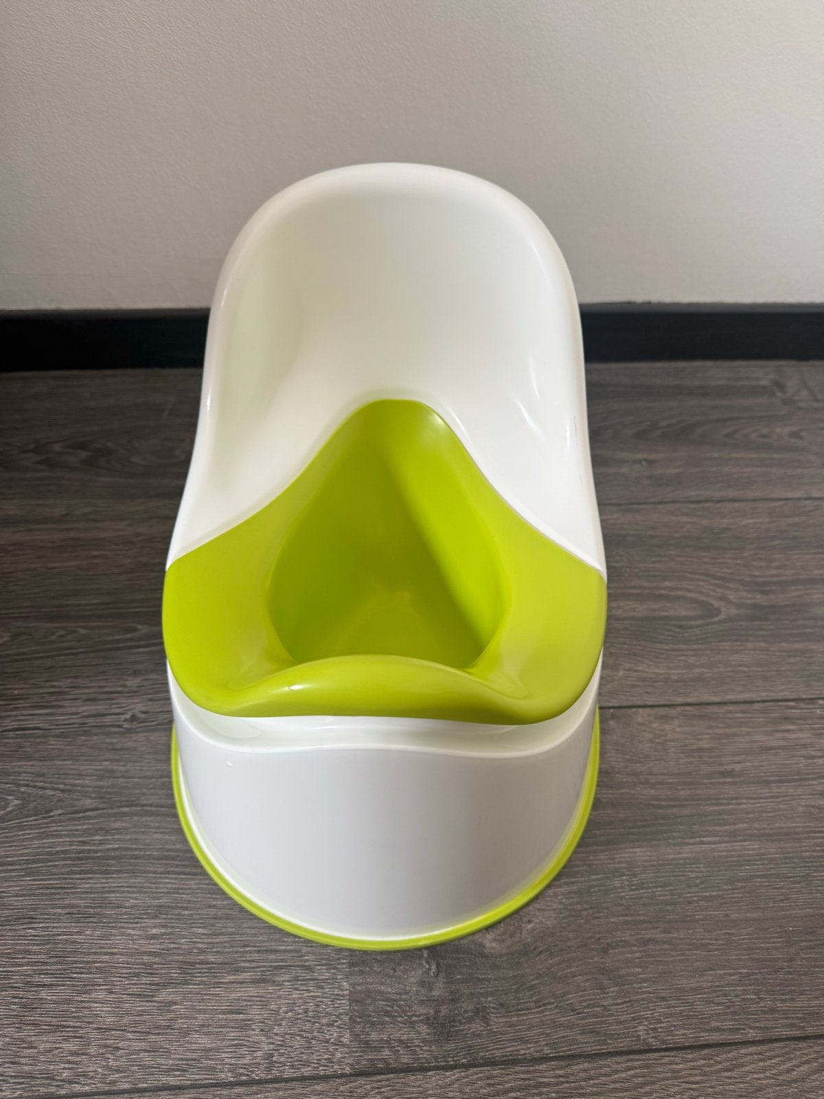 Baby Potje - Wit/Groen, Ophalen of Verzenden, Zo goed als nieuw