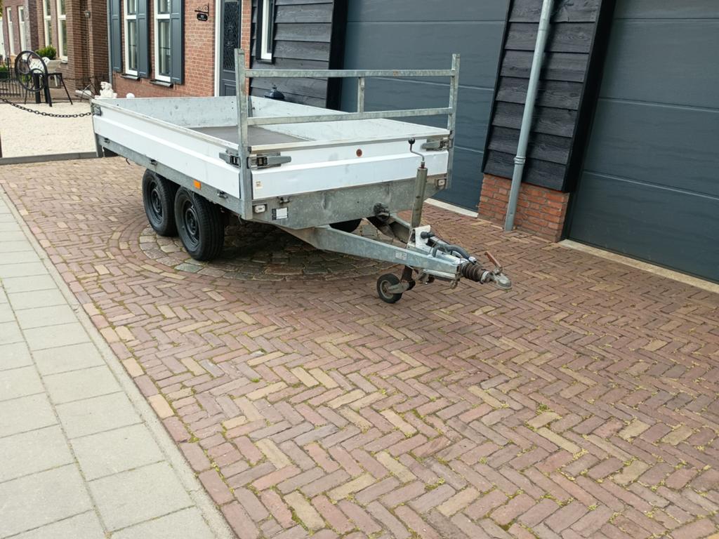 Te koop plateauaanhangwagen 310x160  (goed bod mogelijk), Ophalen