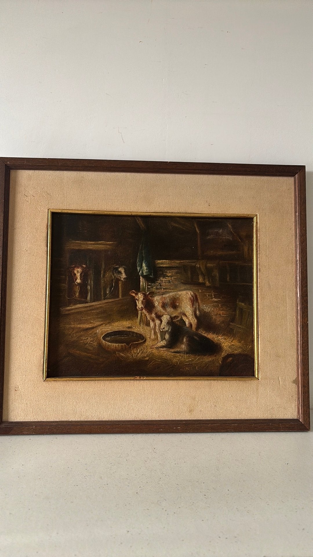 Koeien schilderij, Verzenden