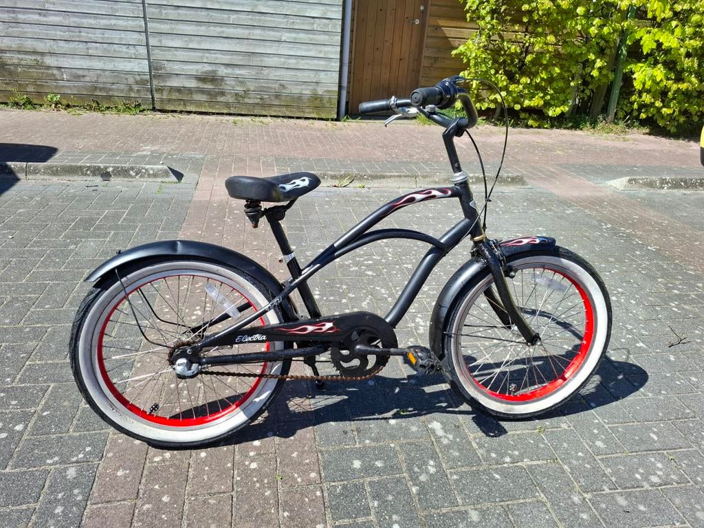 Mooie fiets te koop! Het merk Electra., Fietsen en Brommers, Fietsen | Cruisers en Lowriders, Terugtraprem, Staal, Heren, Overige typen