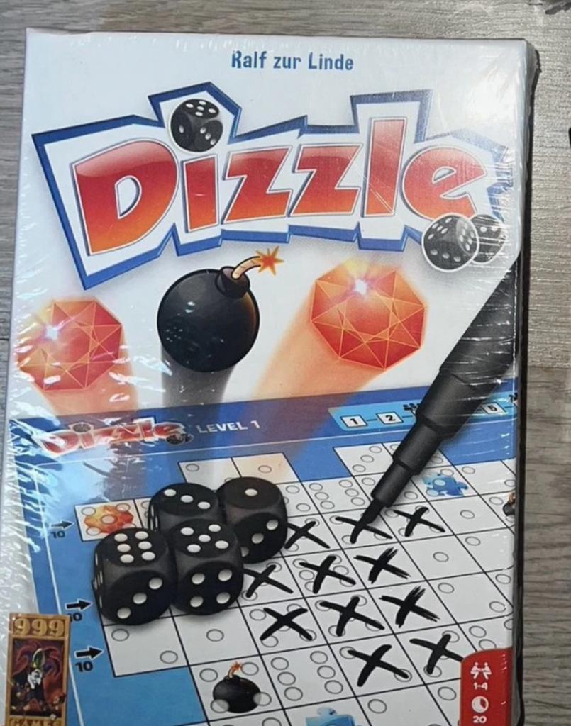 Dizzle - Nieuw dobbelspel van 999 Games (Geseald), Een of twee spelers, Ophalen of Verzenden, Nieuw