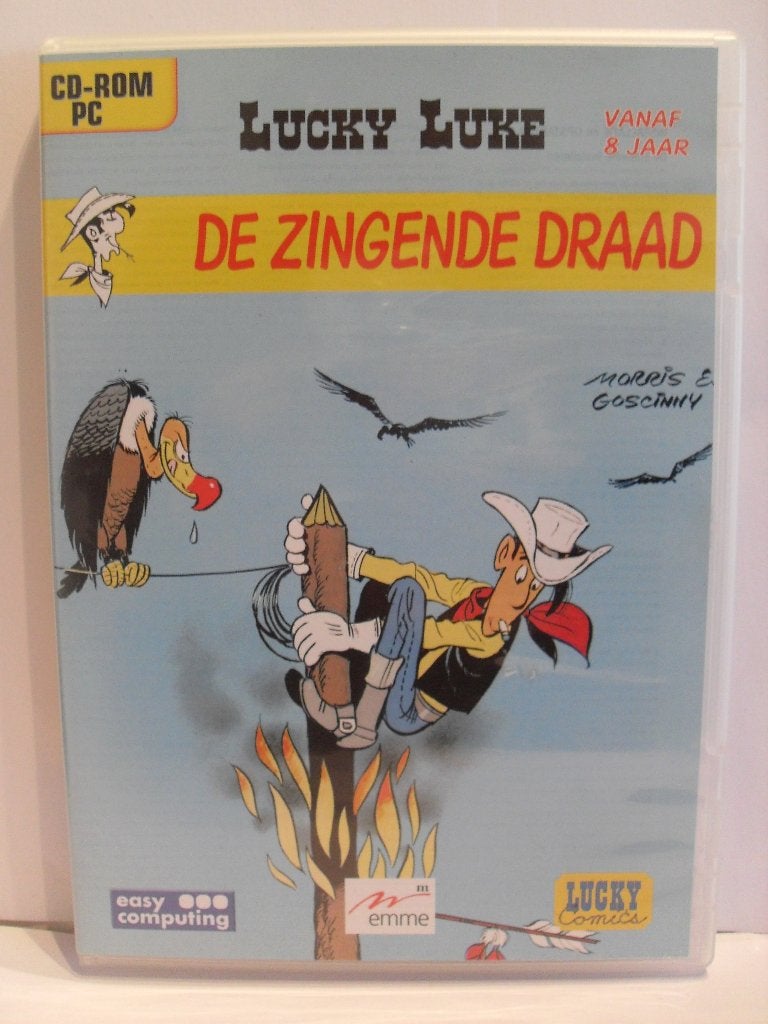Lucky Luke - De Zingende Draad PC-Spel, Avontuur en Actie, 1 speler, Ophalen of Verzenden, Zo goed als nieuw