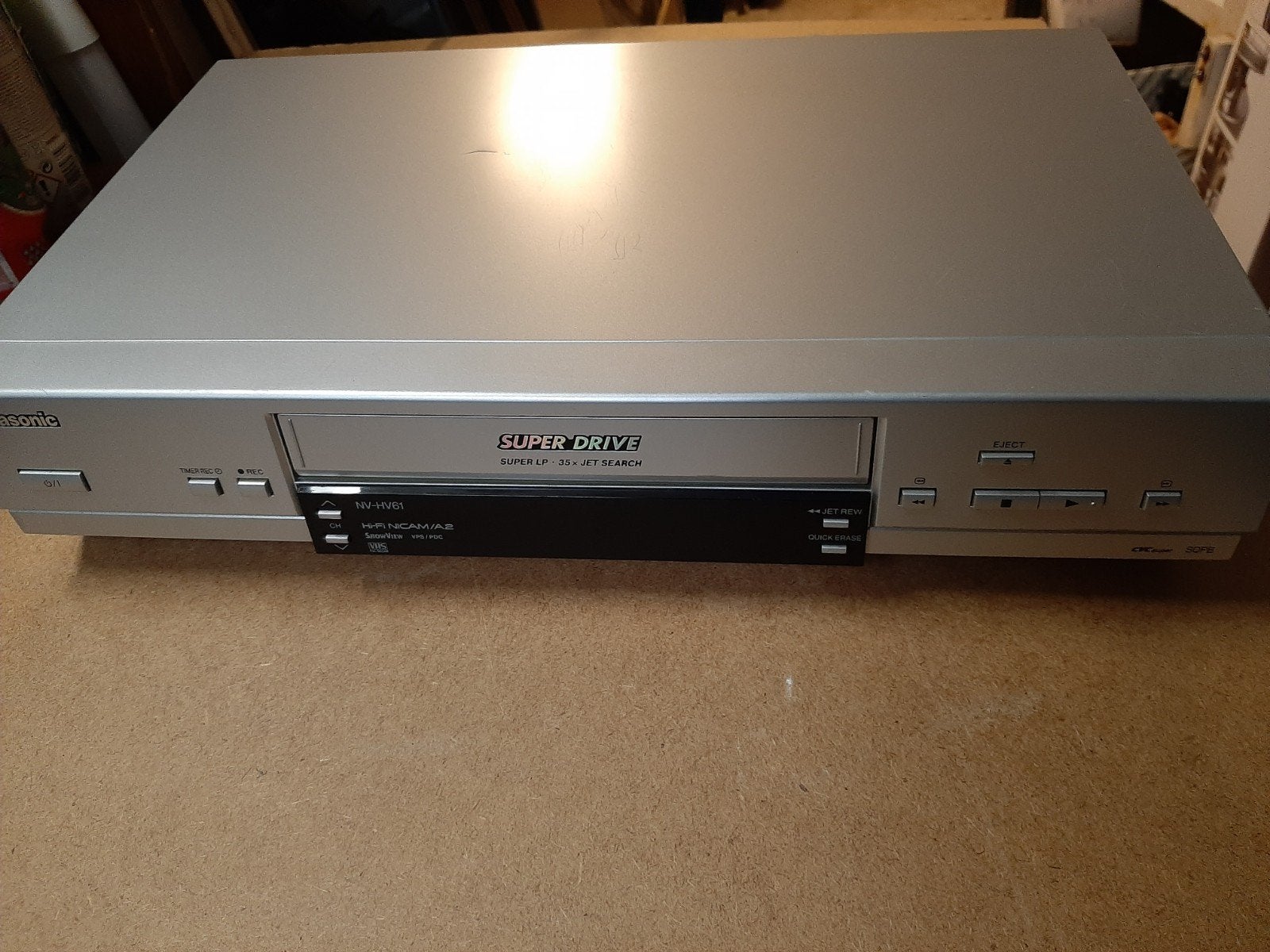 Panasonic Videorecorder - Zo goed als nieuw, Ophalen of Verzenden, Zo goed als nieuw, VHS-speler of -recorder