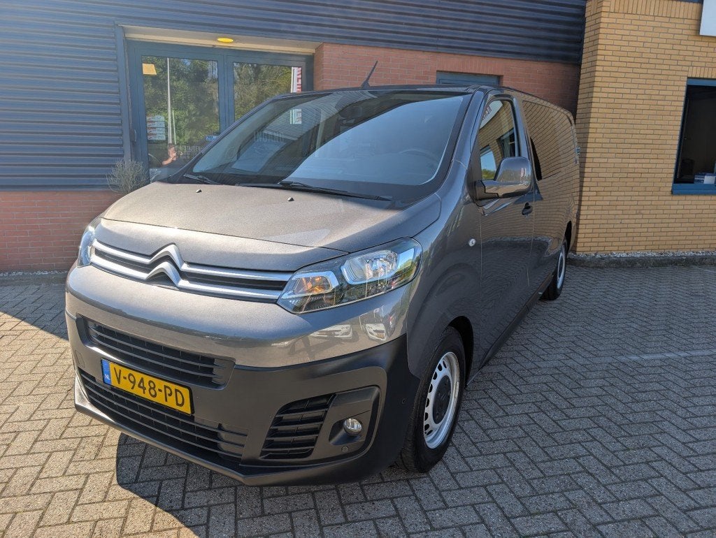 Citroen JUMPY 2.0 BLUE HDI 120BUSINESS XL DC S&S, Dubbel cab, Auto's, 1734 kg, 4 cilinders, Origineel Nederlands, 750 kg