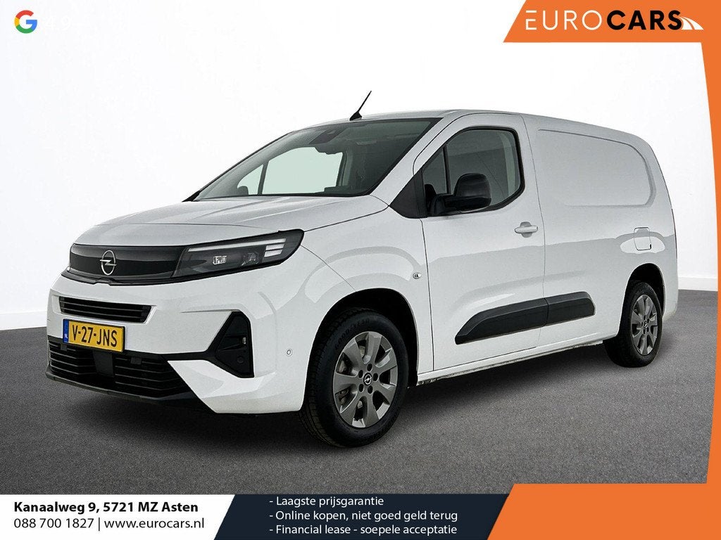 Opel Combo 1.5 BlueHDi 130PK L2 Automaat Apple Carplay / And, Auto's, Stof, Gebruikt, 4 cilinders, Wit