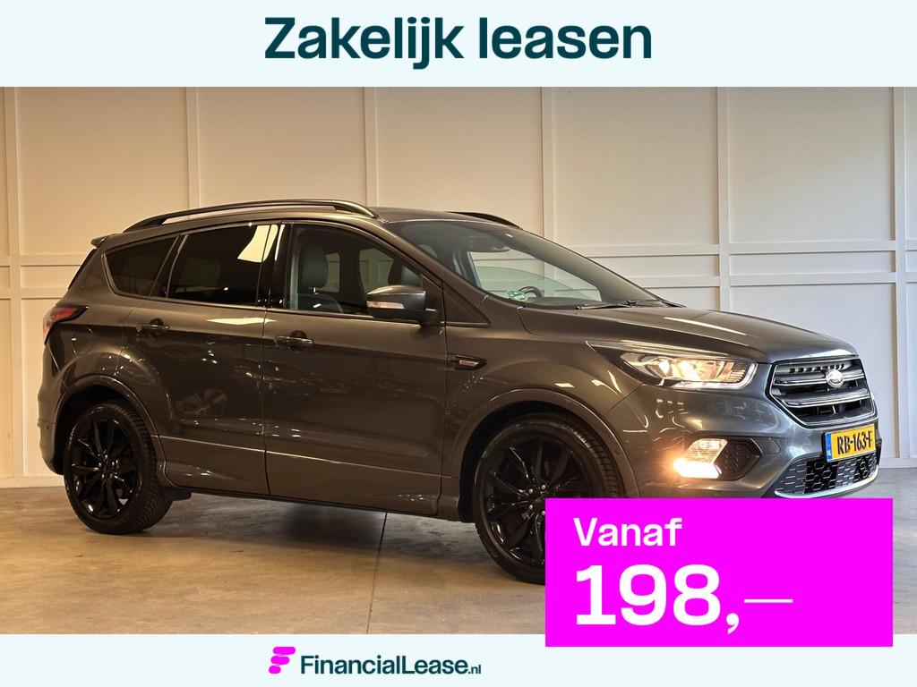 Ford Kuga 1.5 EcoBoost ST Line / 2017 / Panorama / trekhaak, Auto's, Ford, Bedrijf, Lease, Financial lease, Kuga, ABS, Achteruitrijcamera
