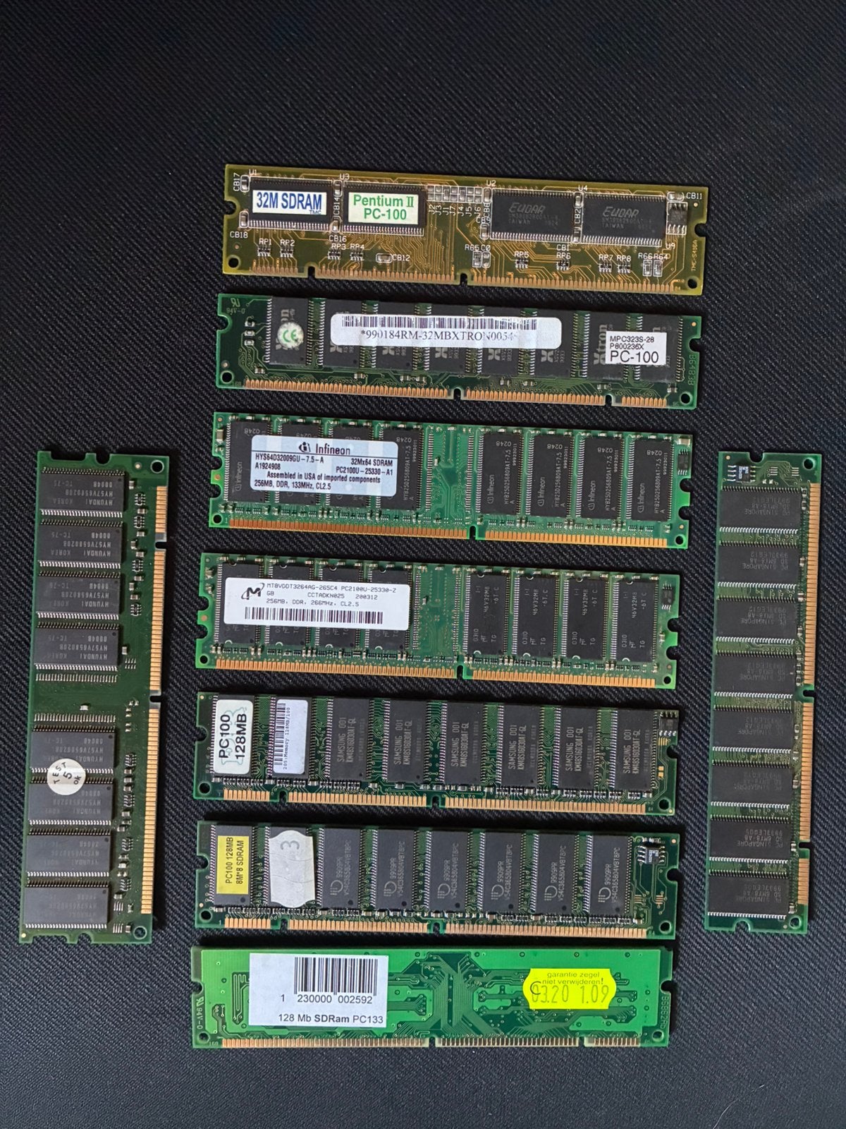Vintage RAM geheugen, Computers en Software, RAM geheugen, Gebruikt, Ophalen of Verzenden, DDR2, 128 GB