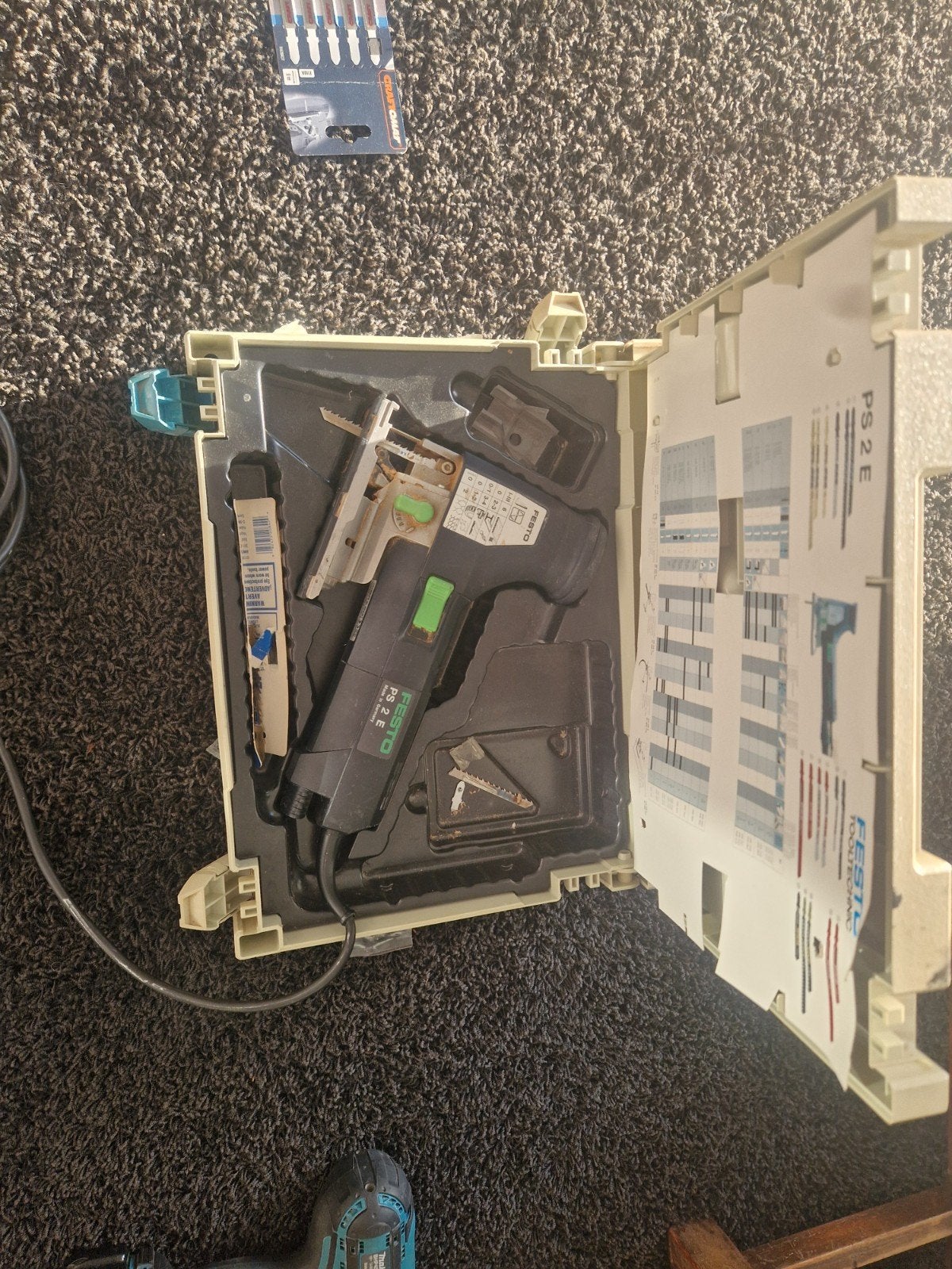 Festo PS 2 E Decoupeerzaag met koffer, Doe-het-zelf en Verbouw, Ophalen, Gebruikt, Decoupeerzaag, 600 tot 1200 watt