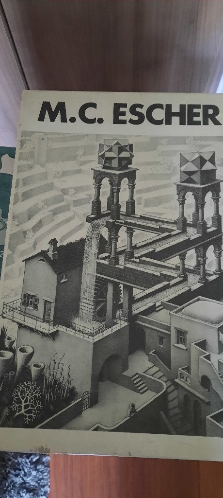Escher legpuzzel, Ophalen of Verzenden, 500 t/m 1500 stukjes, Zo goed als nieuw, Legpuzzel