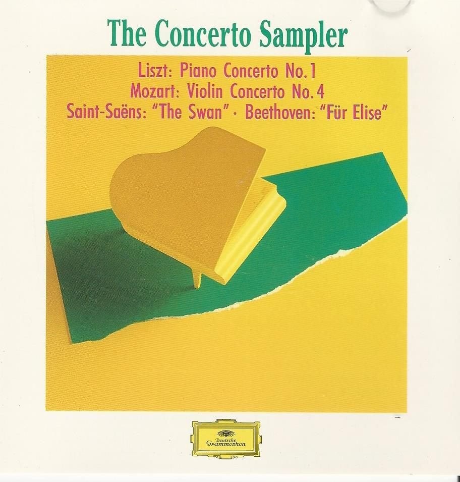 Concerto sampler oa.Vivald,Liszt,Mozart,Chopin,Beethov= 0,99, Ophalen of Verzenden, Classicisme, Zo goed als nieuw, Kamermuziek
