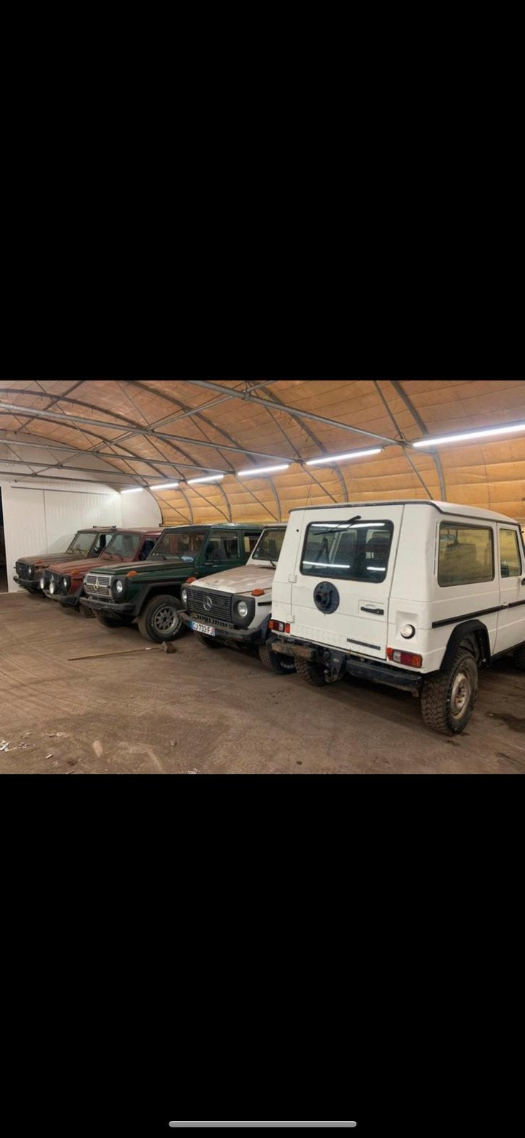 Mercedes g-klasse onderdelen, Ophalen