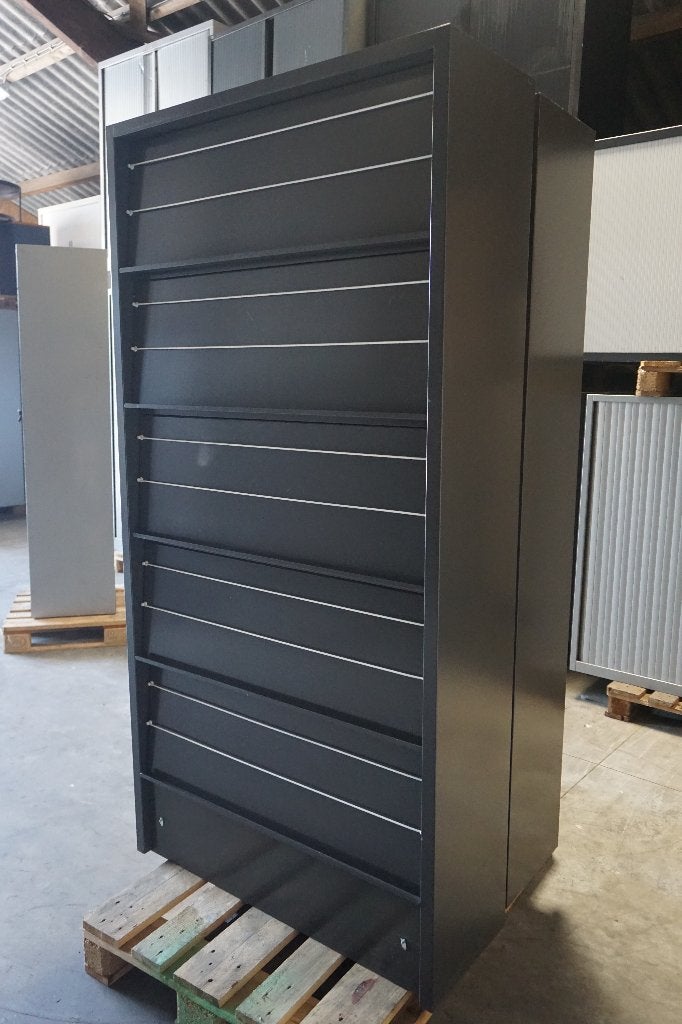 Folderkast, tijdschriftenkast verkoopkast boekenkast, Ophalen, Gebruikt, 50 tot 100 cm, 150 tot 200 cm