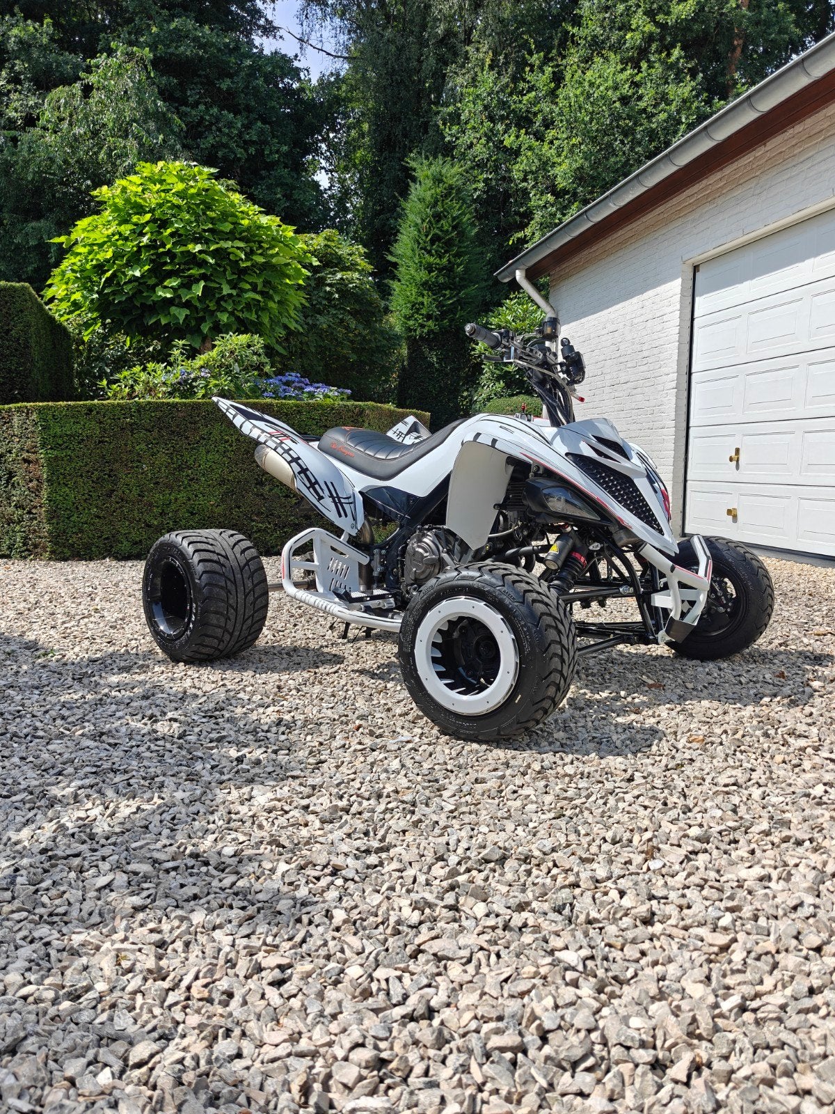 Yamaha Raptor 700 met MT-07 custom build, Motoren, 2 cilinders, 698 cc, 12 t/m 35 kW
