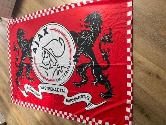 ajax spandoek 220/145, Ophalen of Verzenden, Gebruikt