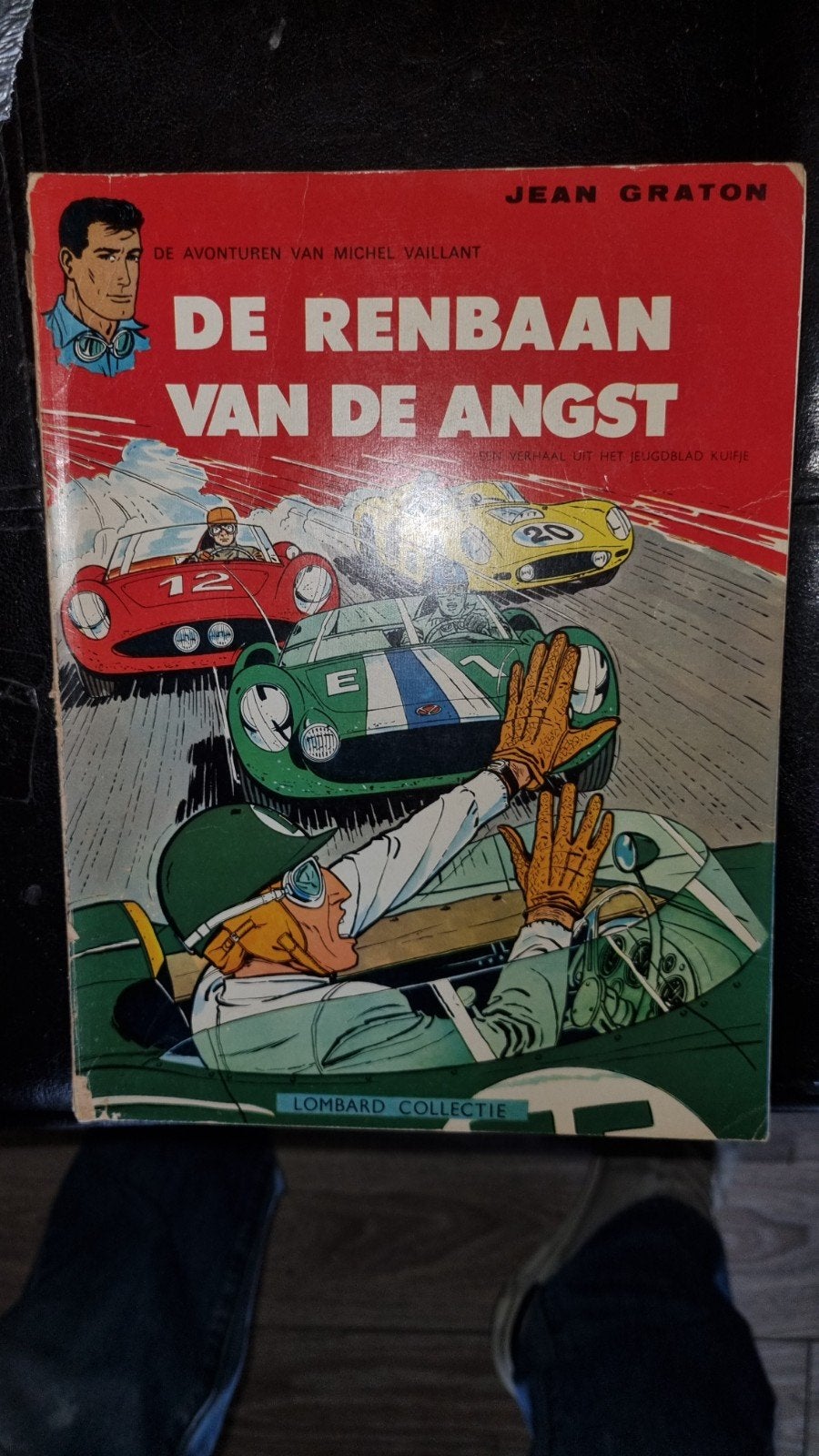 Michel Vaillant - De Renbaan van de Angst (Lombard Collecti, Eén stripboek, Ophalen of Verzenden, Gelezen, Jean Graton