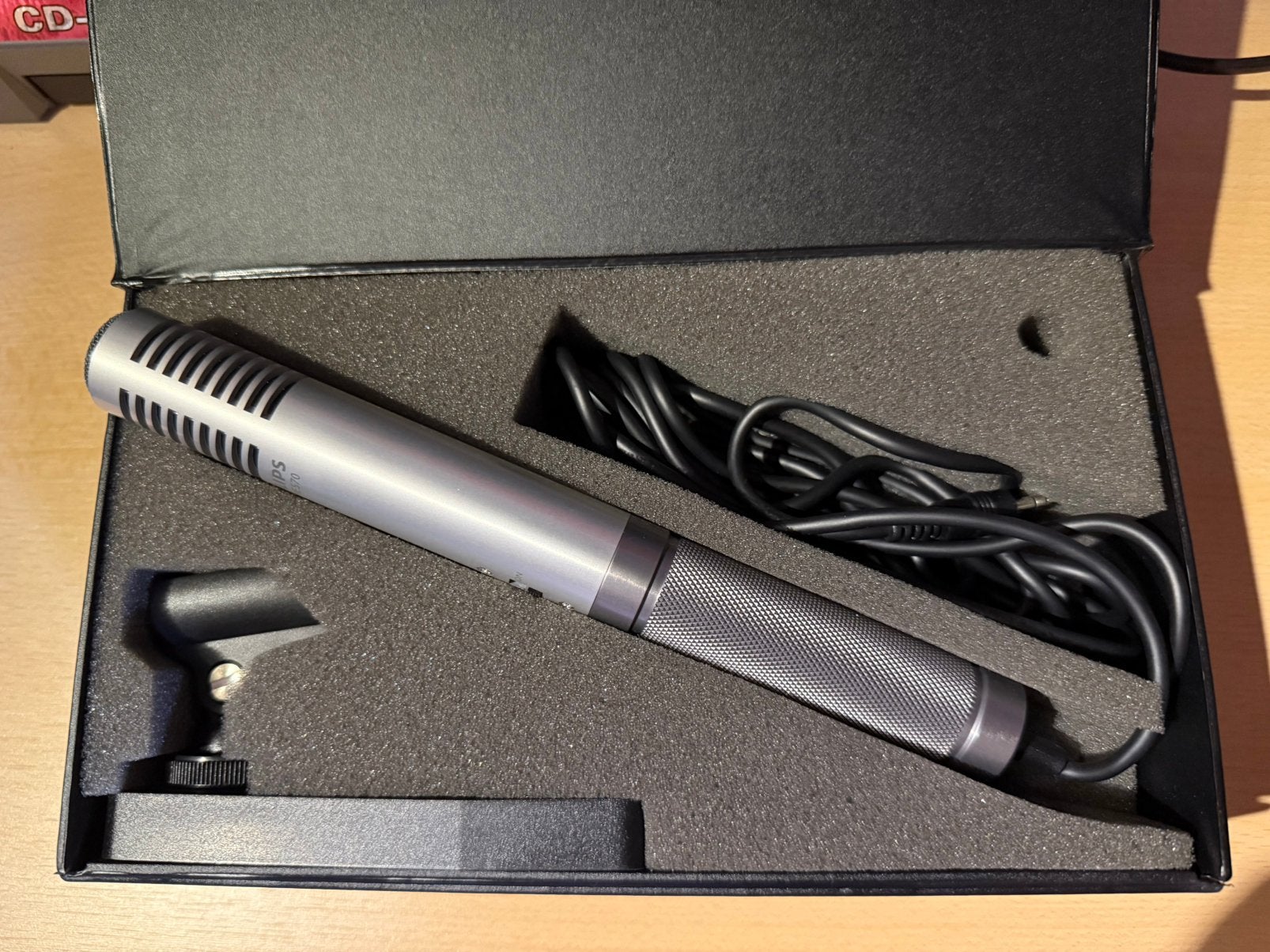 Philips SBC ME570 Stereo Microfoon - Zo goed als nieuw, Ophalen of Verzenden, Zo goed als nieuw, Instrumentmicrofoon