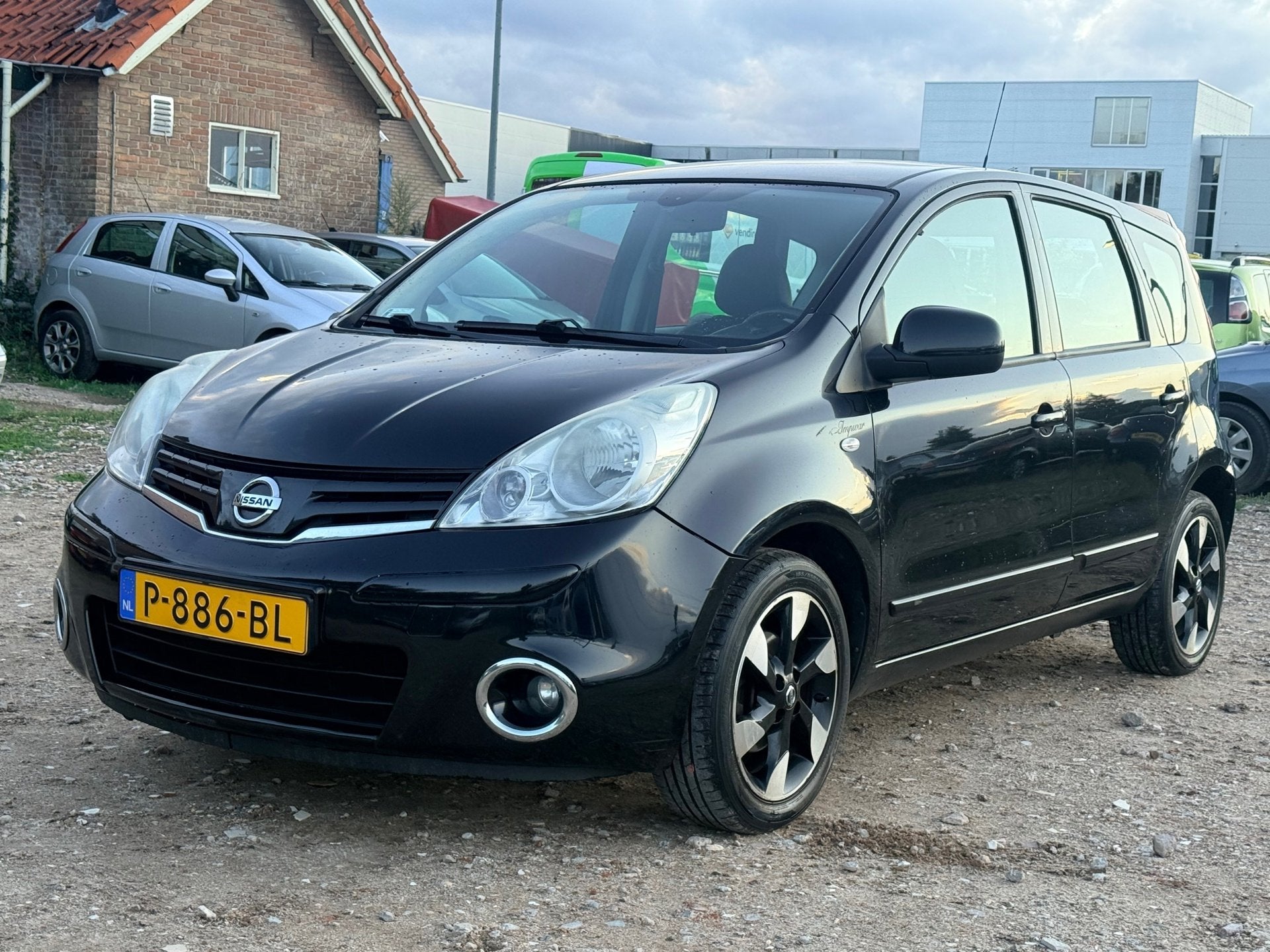 Nissan Note 1.4 Visia/ SCHERM/ LM VELGEN, Auto's, Voorwielaandrijving, Euro 5, Gebruikt, 4 cilinders