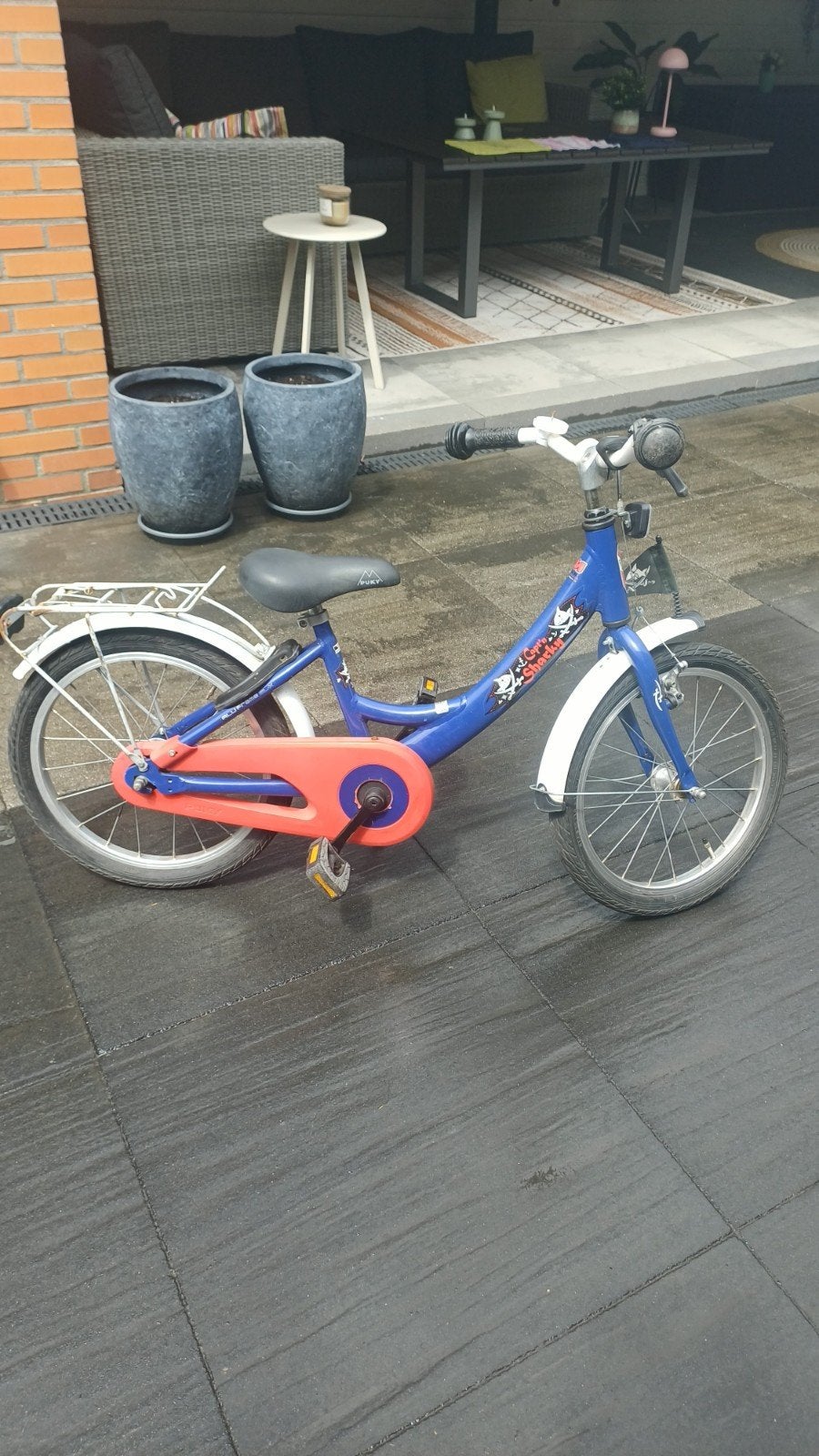 Puky kinderfiets 18 inch - Opknapper, Fietsen en Brommers, Fietsen | Kinderfietsjes, Ophalen, Gebruikt, 16 tot 20 inch
