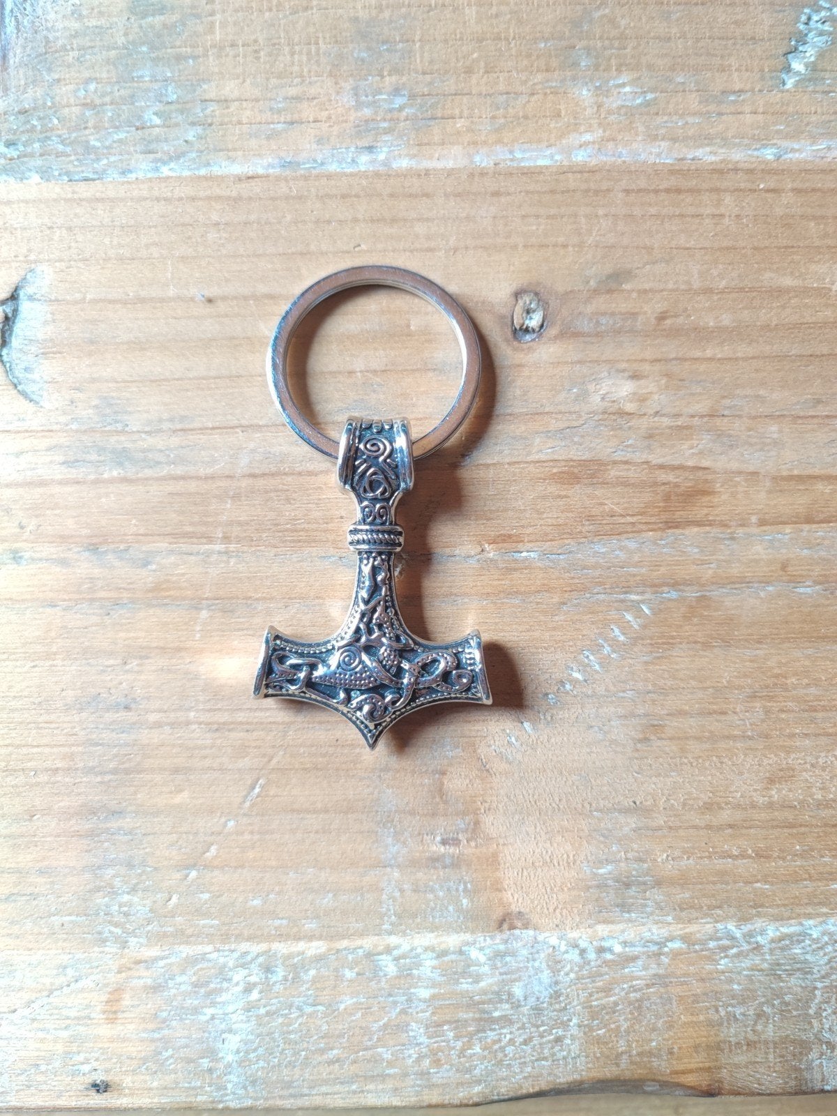 Nieuwe Mjolnir sleutelhanger - Thors hamer, Verzenden, Nieuw, Overige typen