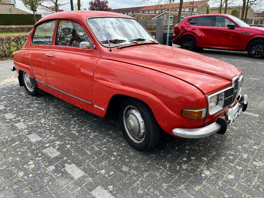 Foto 3 van Saab 96 1.5 L 1974 Rood LPG -belastingvrij