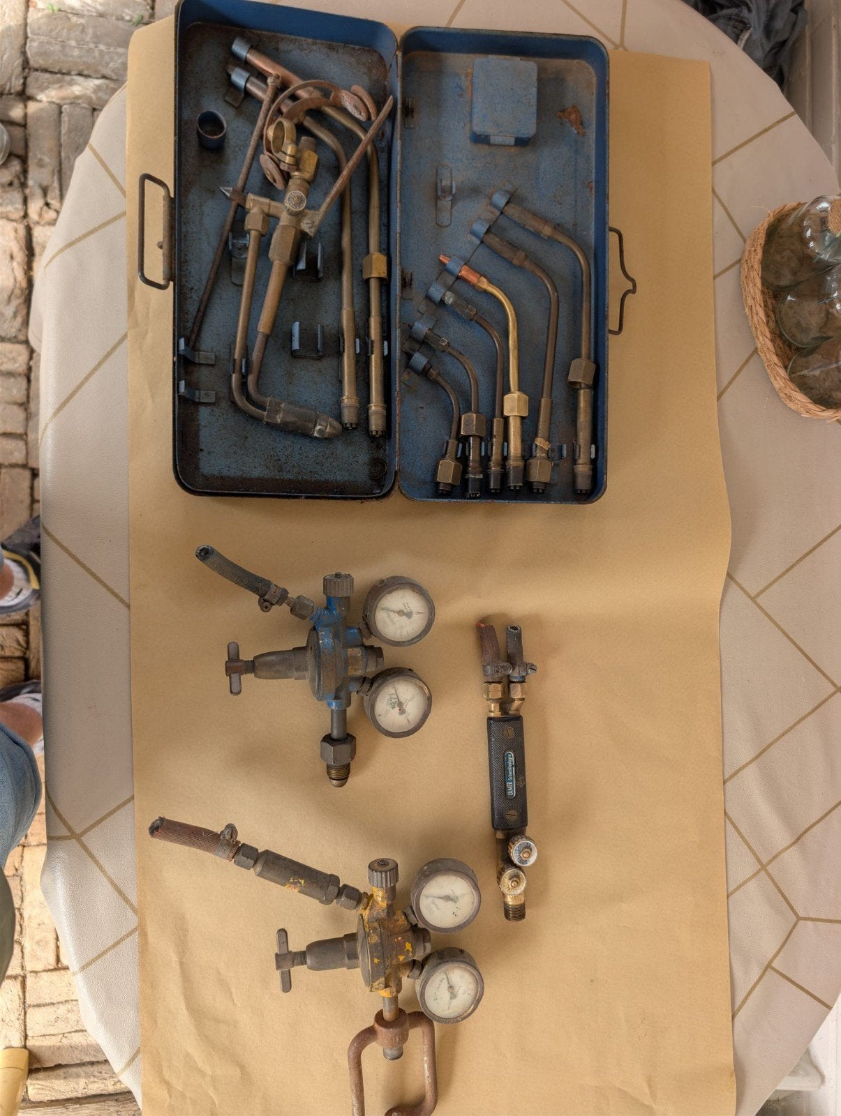 Autogeen las set met meters, Doe-het-zelf en Verbouw, Gereedschap | Lasapparaten, Ophalen