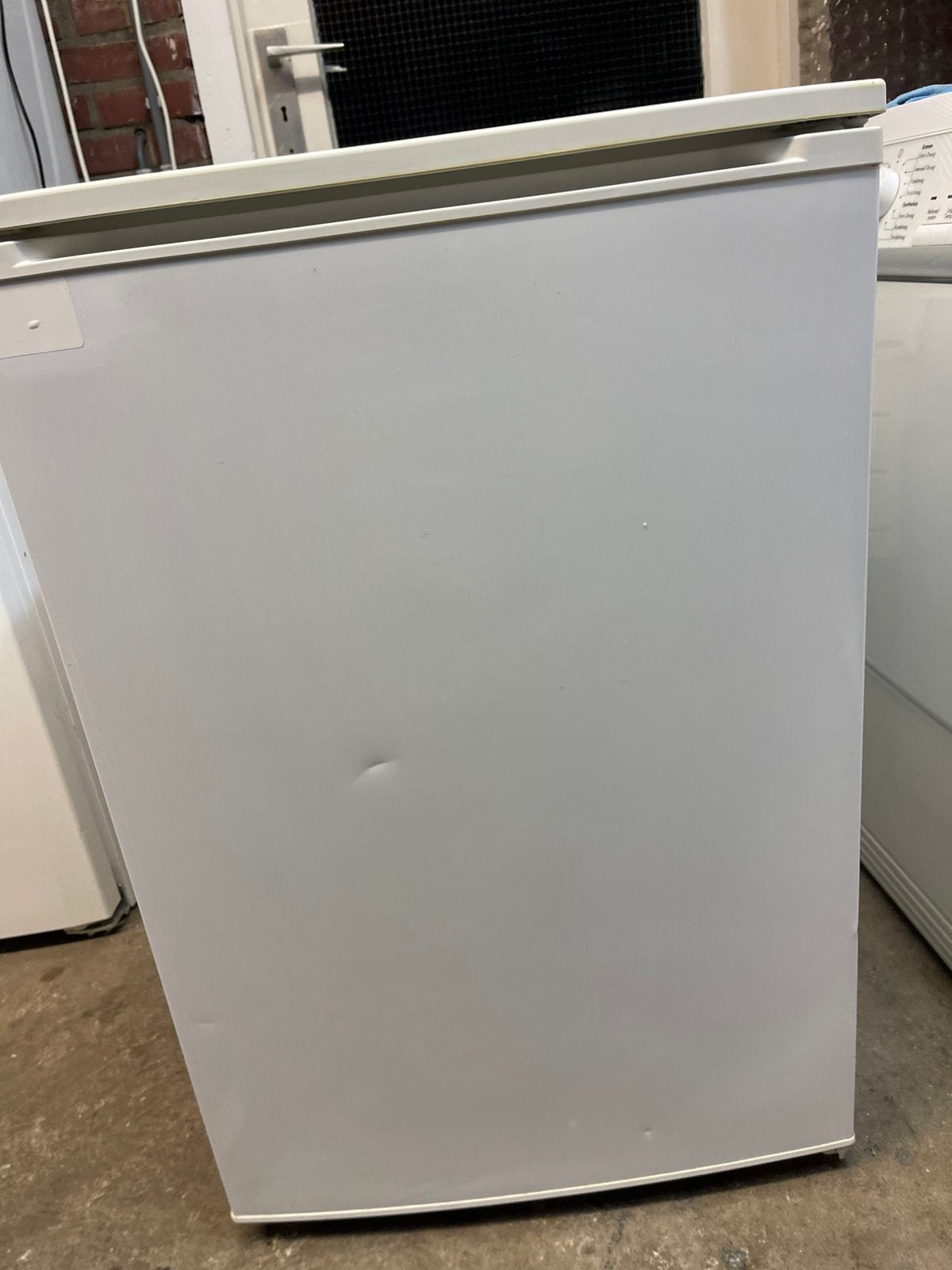 Tafelmodel koelkast met vriesvak, Witgoed en Apparatuur, Ophalen, Gebruikt, Minder dan 85 cm, 100 tot 150 liter