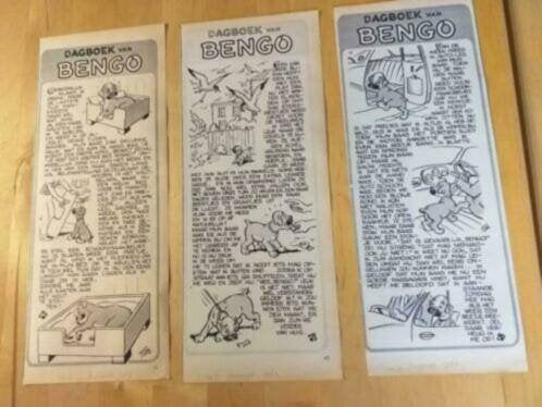 Dagboek van Bengo - 3 knipsels uit Tijdschrift 1963, Ophalen of Verzenden, 1960 tot 1980, Knipsel(s)
