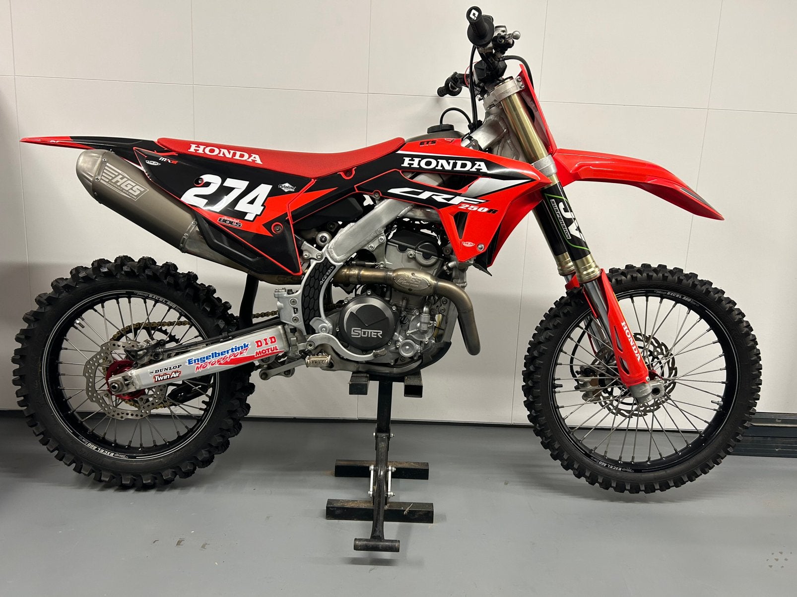 Honda CRF 250 2024 HGS/Suter clutch/ Hydraulische koppeling, Particulier, Crossmotor, 1 cilinder