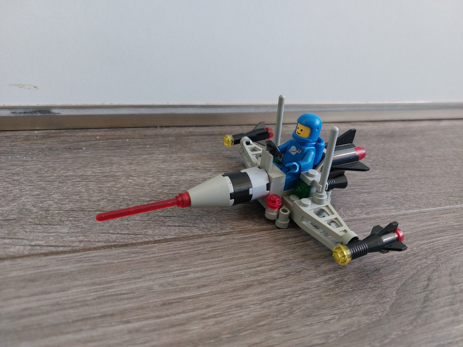 LEGO-set 6824 Spacedart 1 compleet met boekje, Kinderen en Baby's, Speelgoed | Duplo en Lego, Compleet, Gebruikt, Overige thema's