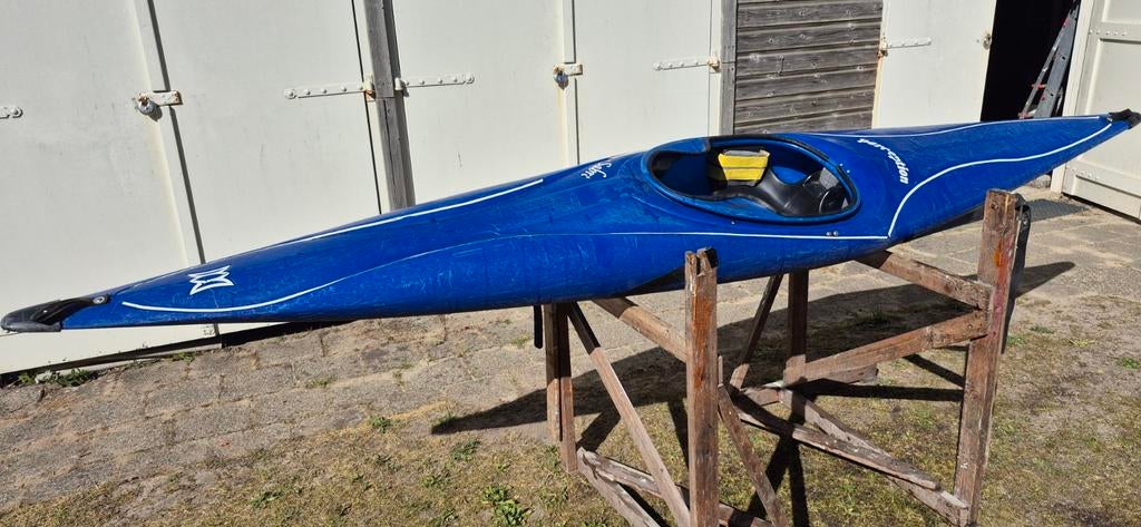 Wild water slalom kajak Sabre Perception, <85kg, Watersport en Boten, Ophalen, Gebruikt, Eén persoon, Kajak